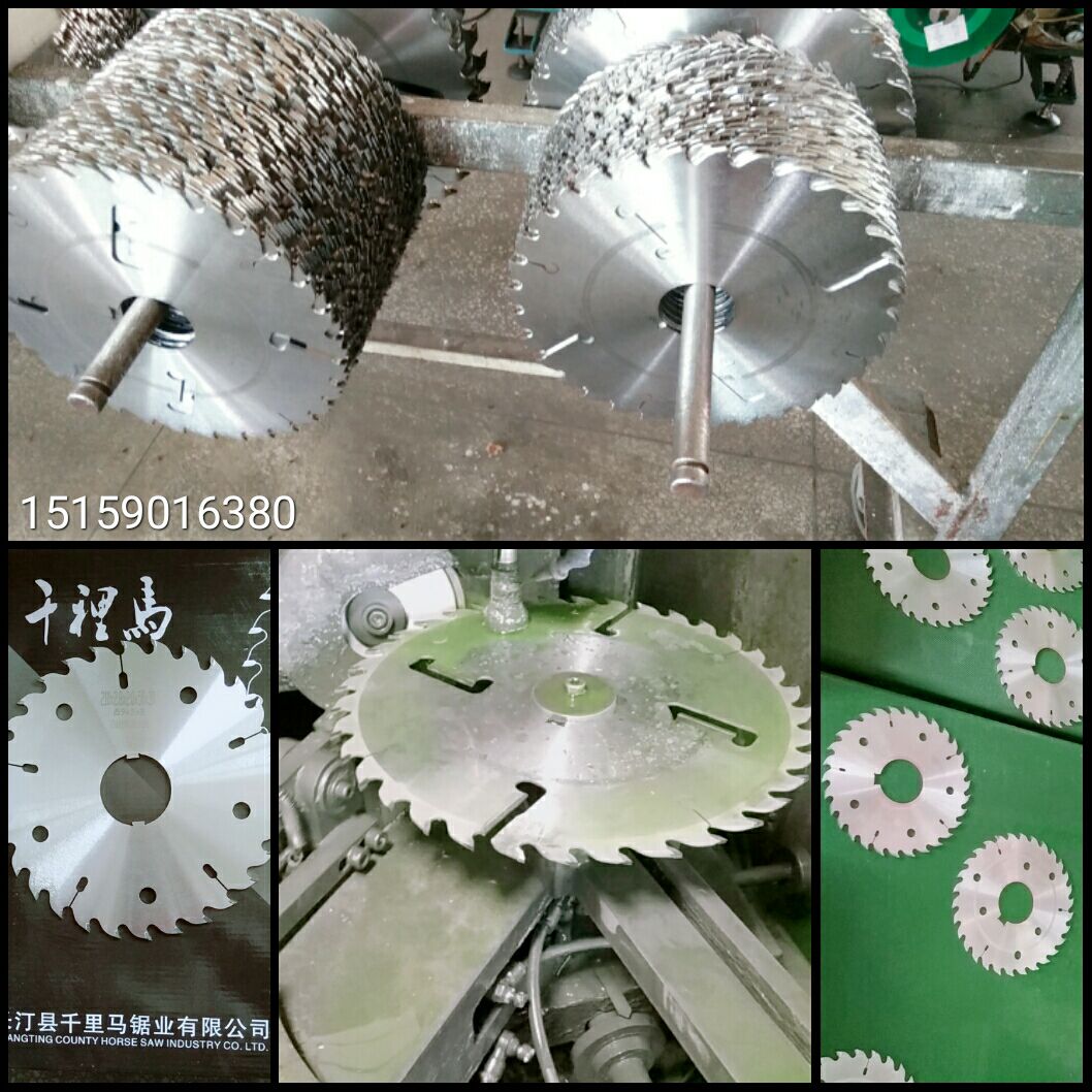 硬質合金圓鋸片的修磨當鋸片不再鋒利,切斷橫截面粗糙,必須對鋸片進行修磨,否則對切割效果有很大的影響,導致鋸片使用壽命縮短,有以下情況須進行修磨更換處理: